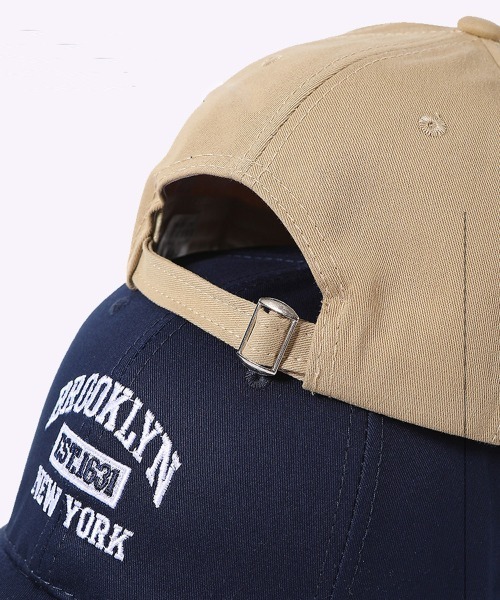 NEW GENTLEMAN キャップ 帽子 BROOKLYNロゴ キャップ「ユニ
