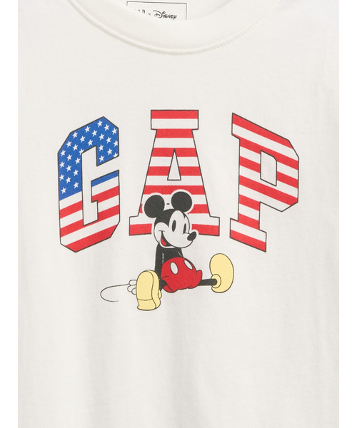 GAP tシャツ babyGap × ディズニー ミッキーマウス GAPロゴ T