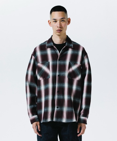 ROTTWEILER（ロットワイラー） シャツ R9 OMBRE CHECK SHIRT メンズ