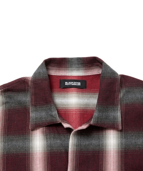 ROTTWEILER（ロットワイラー） シャツ R9 OMBRE CHECK SHIRT メンズ