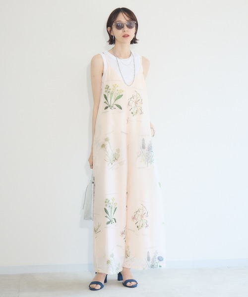 タンクトップ ノースリーブ TRANOI.　TORAリブタンク レディース Paradise Picnic タンクトップ ノースリーブ TRANOI. TORA