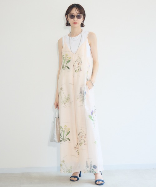 タンクトップ ノースリーブ TRANOI.　TORAリブタンク レディース Paradise Picnic タンクトップ ノースリーブ TRANOI. TORA