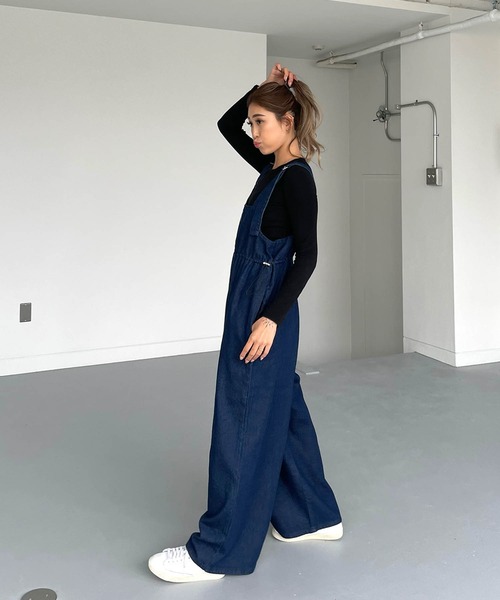 CHERIsince1985 サロペット CHERI since1985 サロペット オーバーオール フロントジップ