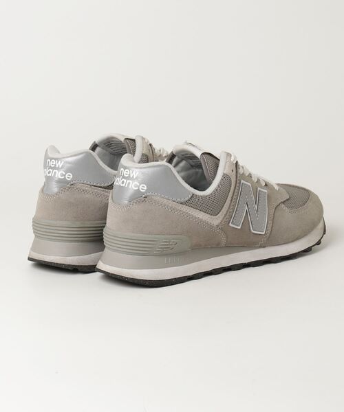 [New Balance] low cut спортивные туфли 24.5cm серый мужской 