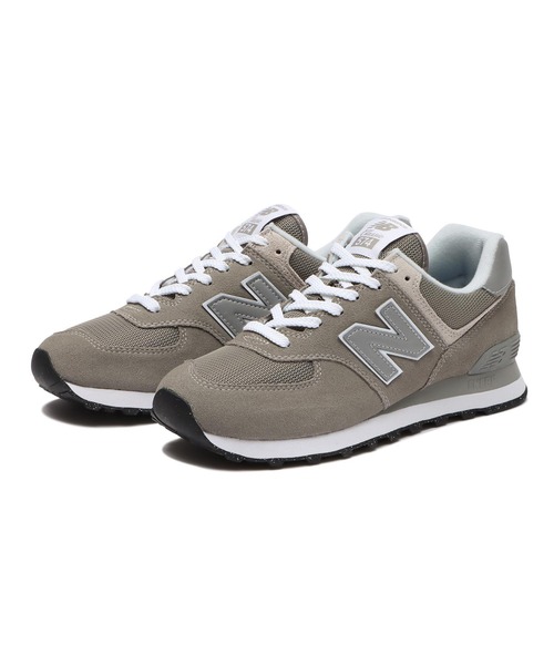 [New Balance] low cut спортивные туфли 24.5cm серый мужской 