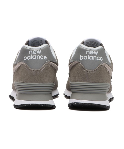[New Balance] low cut спортивные туфли 24.5cm серый мужской 