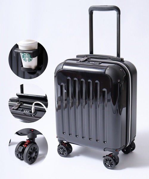 FUNALIVE（ファンアライブ） スーツケース 多機能ファスナーキャリー