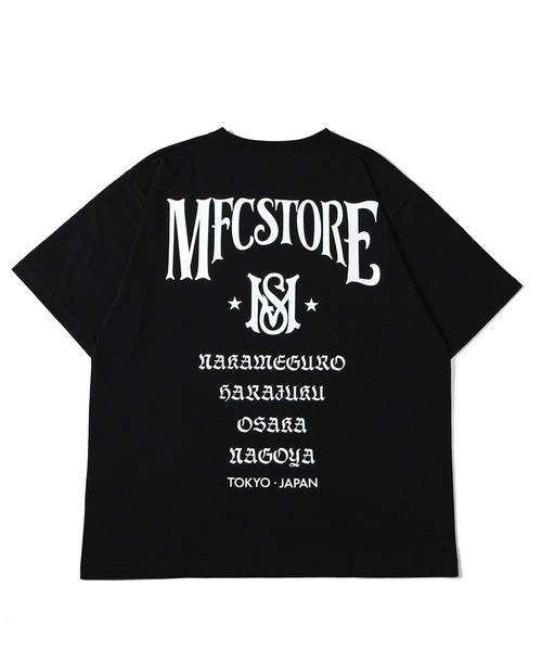 MFC STORE ブラック Tシャツ X-LARGE MFC STORE tシャツ MFC STORE MFC JAPAN TOUR S/S TEE メンズ