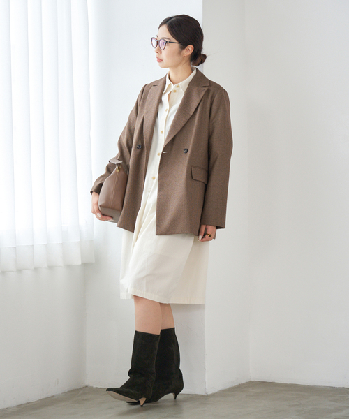 IENA（イエナ） ジャケット テーラードジャケット ガンクラブチェック