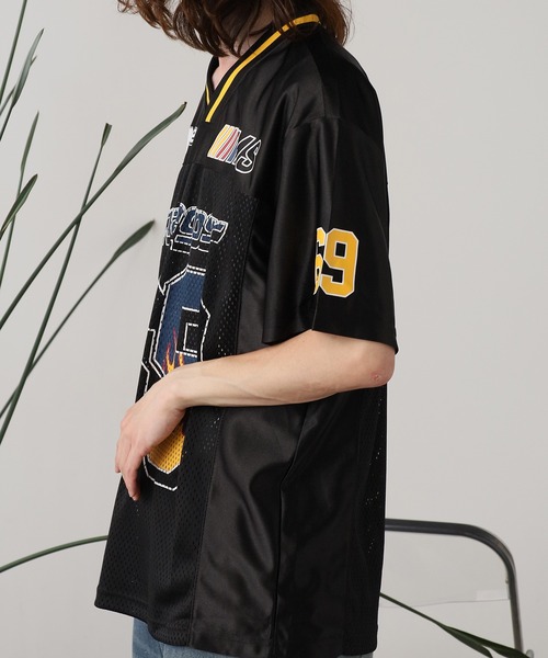 ROOP TOKYO tシャツ Basketball uniform style mesh top