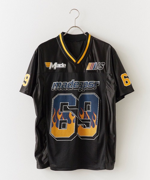 TRIBAL メッシュバスケシャツXL ROOP TOKYO tシャツ Basketball uniform style mesh top