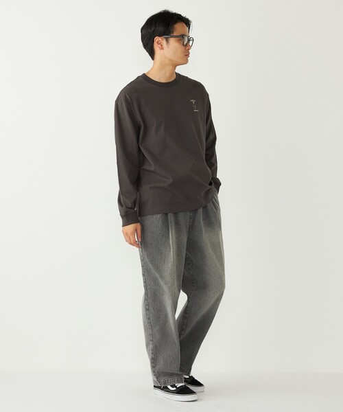 kolor 22ss ワイドテーパードスラックス kolor(カラー) 22SS Side-Zip Tapered Slacks サイドジップ テーパード