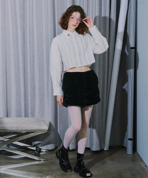 VIOLETTA（ヴィオレッタ） パンツ フェイクファーショートパンツ