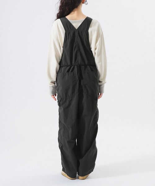 BEAMS BOY ブラック サロペット BEAMS BOY（ビームス ボーイ） サロペット オーバーオール エプロン