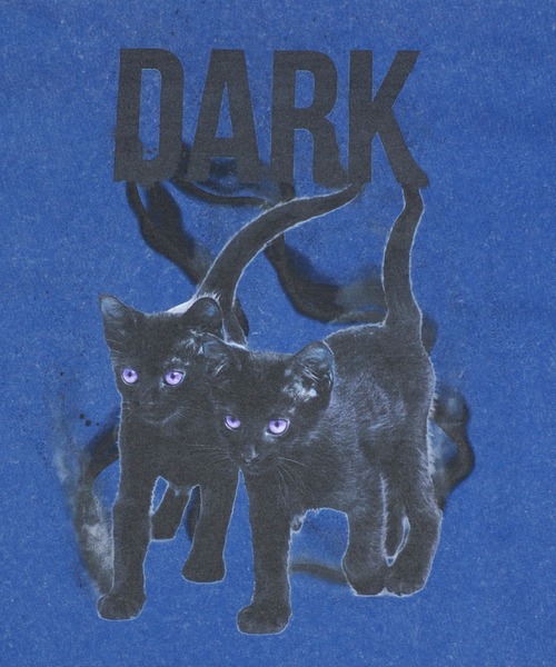 MILKBOY ねこ 猫 CAT Tシャツ XL ブラック MILKBOY（ミルクボーイ） tシャツ DARK CAT Tシャツ メンズ レディース
