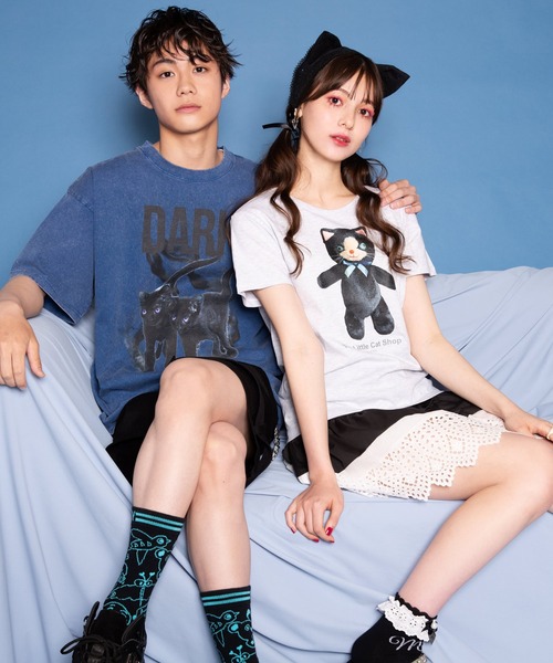MILKBOY（ミルクボーイ） tシャツ DARK CAT Tシャツ メンズ レディース