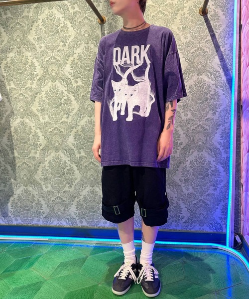 milkboy DARK CAT パープル　猫 紫 新品未開封 MILKBOY（ミルクボーイ） tシャツ DARK CAT Tシャツ メンズ レディース