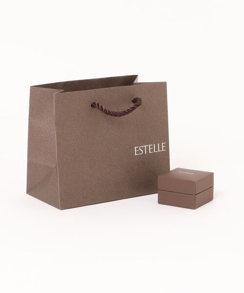 ピアス K10 ピンクゴールド フープ ピアス ESTELLE/エステール レディース_9