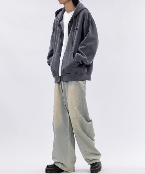 THRASHER パーカー 「at」「THRASHER/スラッシャー」裏起毛 ワン