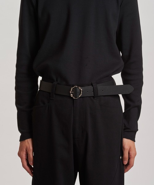 NO ID.（ノーアイディー） ベルト 「NO ID.」Cow Leather Belt / カウ