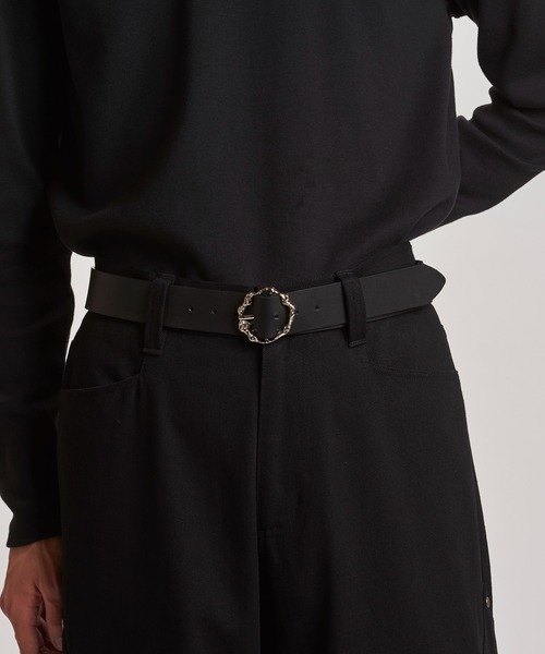 NO ID.（ノーアイディー） ベルト 「NO ID.」Cow Leather Belt / カウ