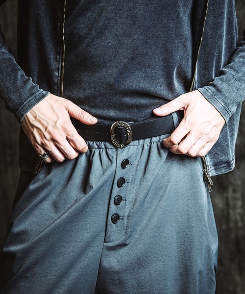 NO ID.（ノーアイディー） ベルト 「NO ID.」Cow Leather Belt / カウ