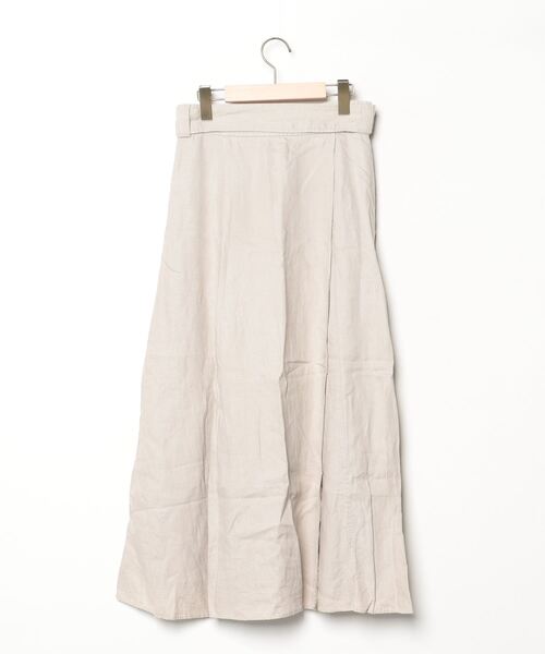 「Mila Owen」 ロングスカート 1 ベージュ レディース_画像2