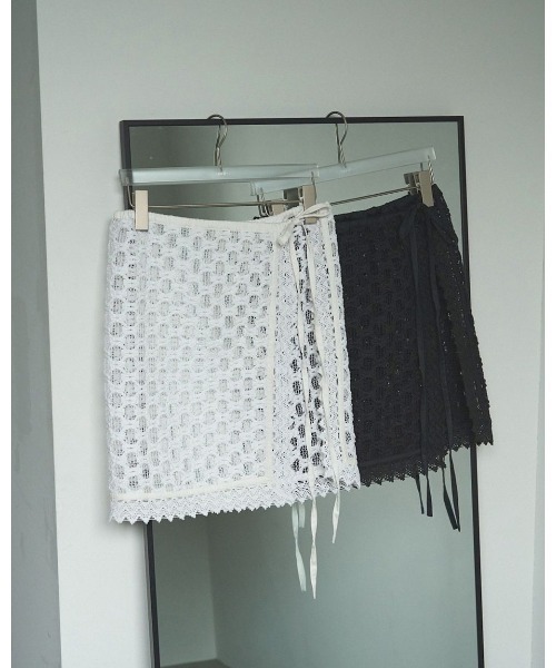 anuke スカート Lace Wrap Skirt : ZOZOTOWN Yahoo!店 - 通販