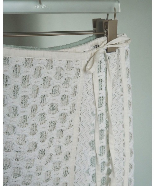 anuke（アンヌーク） スカート Lace Wrap Skirt : ZOZOTOWN Yahoo!店