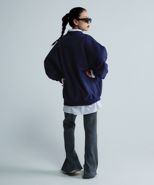 JEANASIS（ジーナシス） トレーナー スウェット 「Les Fleurs