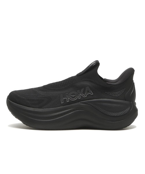 HOKA ONE ONE スリッポン ブラック HOKA ONEONE（ホカ オネオネ） hoka スリッポン SKYWARD LACELESS