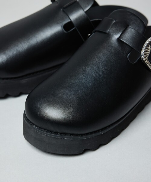 「FREAK'S STORE」 サンダル 24cm ブラック メンズ_画像5