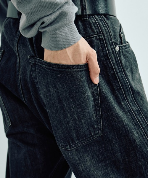 NVRFRGT/ネヴァーフォーゲット】STUDIOUS別注 3D TWISTED WIDE LEG