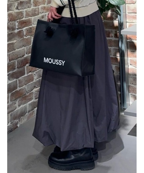 MOUSSY（マウジー） トートバッグ MOUSSY SOUVENIR F/LEATHER バッグ
