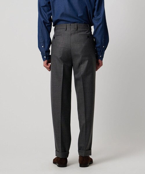 新品 INCOTEX シャークスキン ダークグレー スラックス UNITED ARROWS（ユナイテッドアローズ） スラックス シャークスキン 2