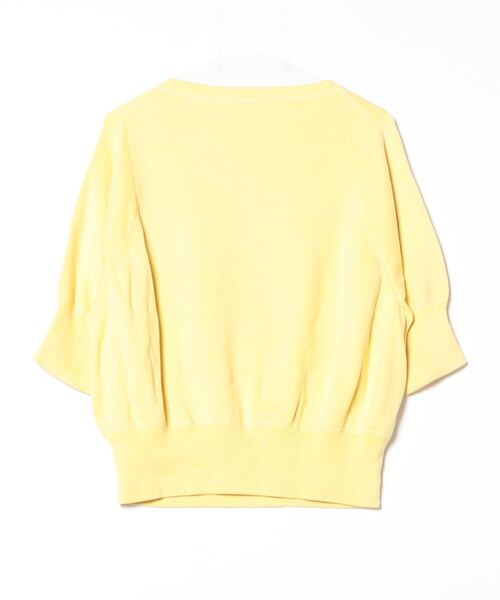 「Drawer」 ドルマンスリーブニット 2 イエロー レディース_画像2