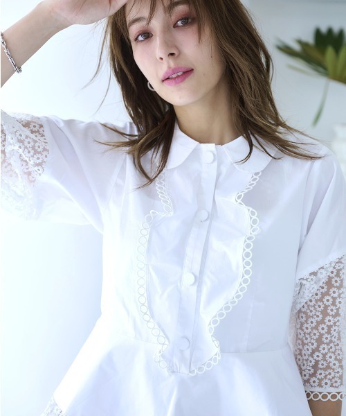 Chesty（チェスティ） ブラウス シャツ レースブラウス レディース