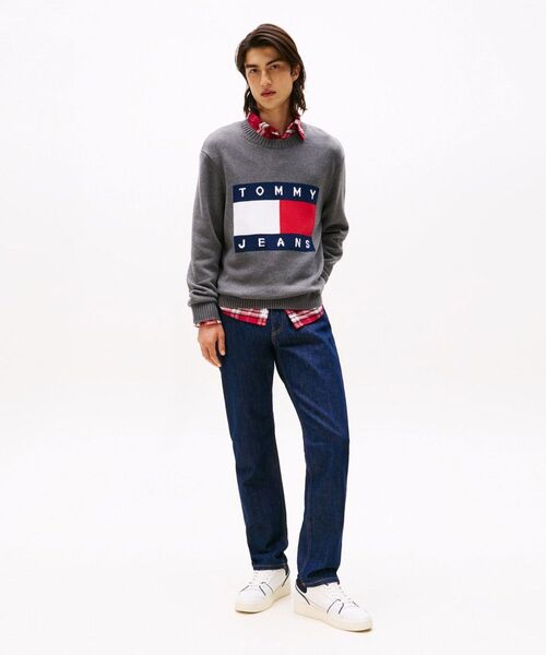 TOMMY JEANS（トミー・ジーンズ） セーター ニット レギュラーメランジ
