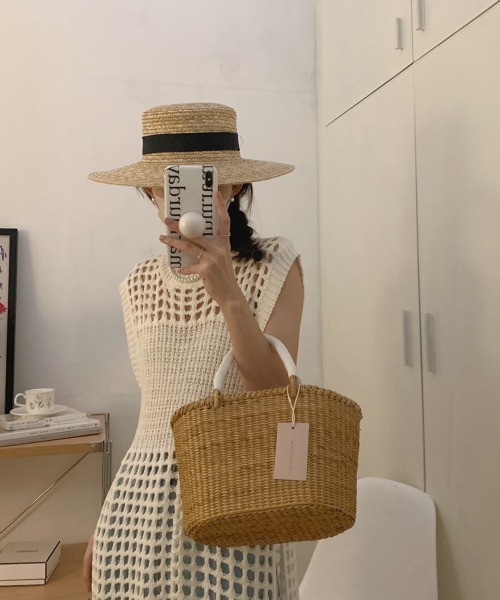 「by muni:r」 ノースリーブワンピース FREE アイボリー レディース_画像2