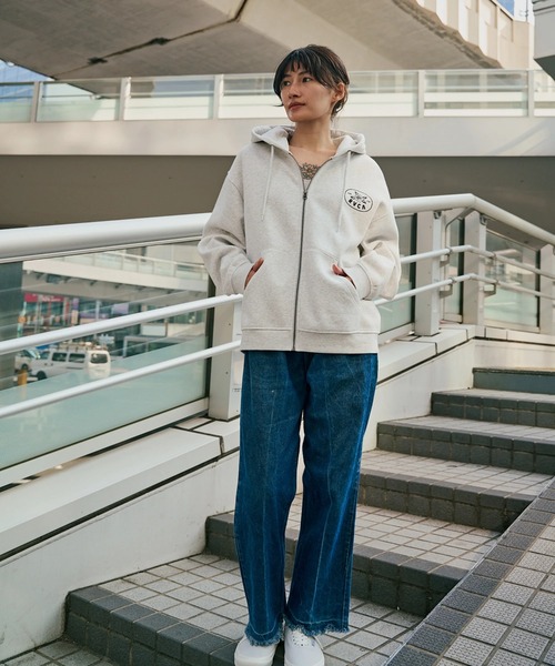 RVCA（ルーカ） パーカー レディース COURT ZIP HOODIE パーカー