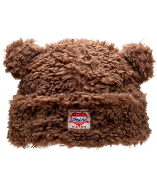 BASICKS（ベイシックス） ニット帽 ニットキャップ Bear Beanie メンズ