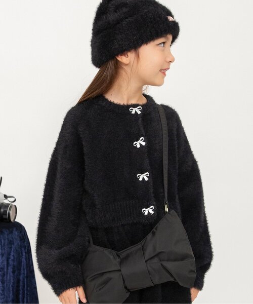 BREEZE（ブリーズ） カーディガン 「ジュニア対応」シャギーニット