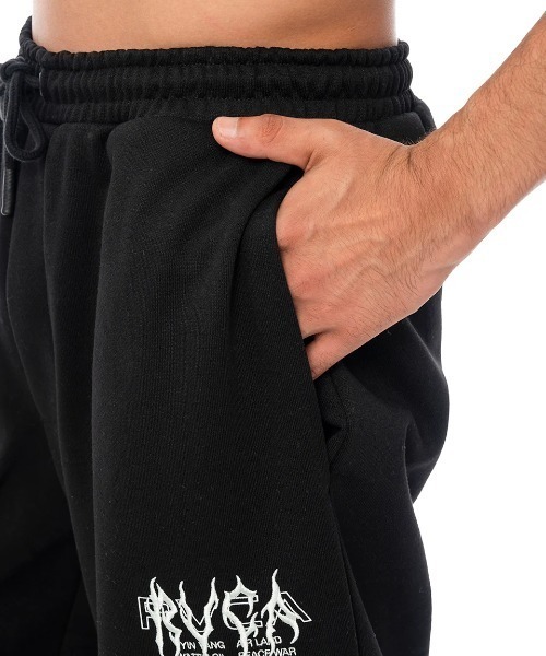「RVCA」 スウェットパンツ SMALL ブラック系その他 メンズ_画像4