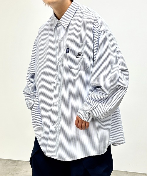 「WHO'S WHO gallery」 長袖シャツ FREE ホワイト系その他 メンズ_画像2