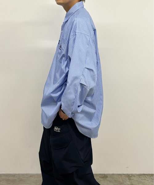 「WHO'S WHO gallery」 長袖シャツ FREE ホワイト系その他 メンズ_画像3