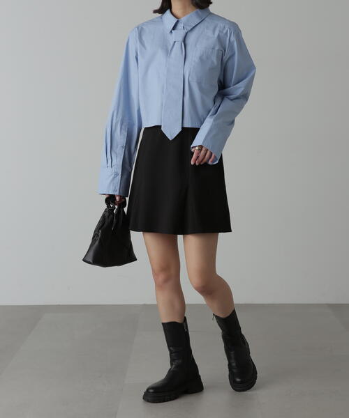 「FREE'S MART」 キュロット MEDIUM グレー レディース_画像4