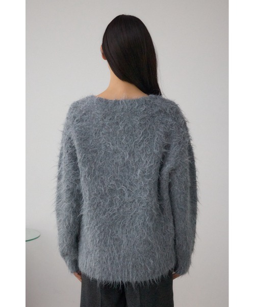 AZUL BY MOUSSY（アズールバイマウジー） カーディガン シャギー起毛