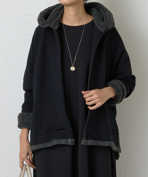 BEARDSLEY（ビアズリー） ブルゾン FREE ブラック レディース