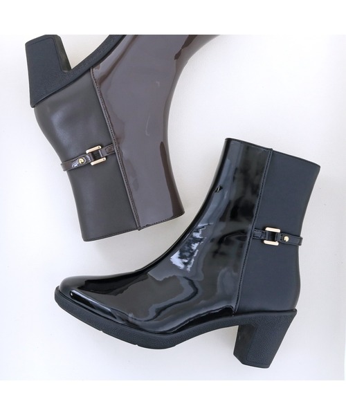 「cava cava」 レインブーツ S グレー レディース_画像4