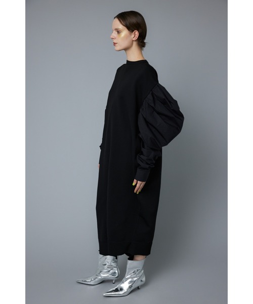 HeRIN.CYE ニットワンピース FREE ブラック レディース : ZOZOTOWN